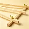 Caballlete de madera desmontable de 36x53 cm con tornillos, caballete de trípode de mesa para estudiantes de arte, pintura y bocetos