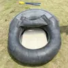 Barco Inflável com Pneus, Barco de Pesca, Câmara de Ar Dobrável, Barco de Borracha Caseiro Durável, Barco de Assalto, Barco de Rede Resistente ao Desgaste