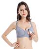Sutiã de Maternidade Novo Estilo Sutiã de Amamentação Sem Aro Fio Fino Com Rosca Fivela Dupla Anti-Exposição Amamentação Gravidez Lingerie
