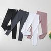 Meninas 'Shark Pants' Crianças Primavera e Outono Fina Barbie Calças Leggings Cintura Alta Apertado Yoga Calças Meninas Cropped
