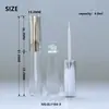 Tubo Vazio para Delineador 4,5ml em Estoque com Tampa Spray Redonda, Frasco Transparente para Sérum de Crescimento de Cílios, Frasco para Cola de Cílios Postiços