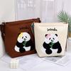 Nova bolsa de malha 2024, bolsa tote coreana, grande capacidade, feminina, estudante, bolsa de ombro casual, atacado
