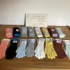 Guantes de Punto con Pelo de Conejo para Pantalla Táctil, Muñeca Larga, Estilo Coreano Nuevo, Otoño e Invierno, Cálidos, Color Fresco, Bufanda Pequeña, Combinan con Todo