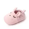 Zapatos para Bebé de 0-12 Meses Orejas Estéreo Dibujo Animado Zapatos para Niños Pequeños Primavera y Otoño Animal Bebé Zapatos para Bebé