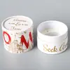 Tubos de Papel Kraft Personalizados para Alimentos, Latas de Papel de Abeja Lavanda Guanshengyuan, Cubos de Papel Kraft, Tubos de Papel para Empaque de Cosméticos, Descuento