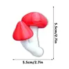 3DCT112 Pegatina Magnética 3D de Hongo Transfronteriza para Refrigerador Creativa Hongo Rojo Hongo Marrón Pegatina Magnética para Refrigerador