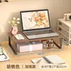 Soporte para computadora de escritorio, soporte para laptop, base para monitor de estación de trabajo, marco de soporte, estante de almacenamiento de escritorio