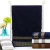 Fabricantes transfronterizos, venta al por mayor, toalla rota con patrón liso, toalla de regalo de algodón, toalla de baño de comercio exterior, absorbente, logotipo grueso