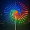 Iluminação de Feriado Fogos de Artifício Luzes Árvore de Paisagem Exterior Impermeável Luzes de Moinho de Vento Árvore Brilhante Novo Estilo Luzes de Fogos de Artifício Luzes Decorativas
