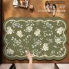 Alfombrillas Personalizadas para Baño, Alfombrillas Antideslizantes de Barro Diatomeas Estilo Simple, Personalizables con Diseños Impresos, Felpudos para Puerta de Baño Transfronterizos, Al por Mayor en Stock