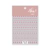 Pegatinas para Manicura de Estrellas Celebridades de Internet Explosiones Pegatinas Pequeñas para Manicura Negra Blanca Plateada Pegatinas para Manicura Adhesivo Trasero Pegatinas para Uñas Pegatinas Decorativas