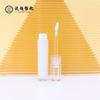 Fábrica de Origem spray Branco Pérola Transparente pequena capacidade redondo 3ml gloss labial glaze labial tubo vazio frasco para rímel delineador de cílios