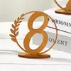 Tarjetas de Asiento para Boda Tarjetas de Mesa para Banquete de Boda Números de Mesa de Madera para Recepción de Boda Decoración de Mesa para Shower de Novia Banquete Restaurante Señales