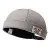Chapéu Melon masculino marca moderna novo sem aba remendo chapéu de proprietário feminino primavera e outono ao ar livre yuppie rua casual chapéu retrô