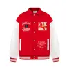 Chaqueta de Béisbol Bordada con Letras Estilo Retro Americano para Hombres y Mujeres, Nueva Colección Primavera 2026, Abrigo Holgado para Parejas