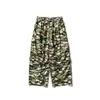 Pantalones Casuales Camuflaje Americano para Hombre, Pantalones de Pierna Ancha Holgados Talla Grande, Pantalones Rectos de Verano, Pantalones Cargo Delgados, Pantalones Largos Elásticos
