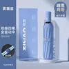 Paraguas totalmente automático para días soleados y lluviosos, reforzado, plegable, resistente al viento, unisex, esencial para viajar
