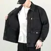 Chaqueta de Mezclilla para Hombre Tallas Grandes, Chaqueta Oversize para Hombre, Ropa Holgada de Moda para Hombre Tallas Grandes para Estudiantes