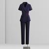 Traje profesional traje Mujer Verano Moda Temperamento Diosa Fan Viajero Propiedad Adorable Consultor Ropa de Trabajo Traje Ropa de Trabajo