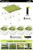 Juego de Mesa y Sillas de Camping, Mesa y Sillas Plegables para Exteriores, un Juego Completo de Mesa Portátil Plegable tipo Rollito de Huevo y Sillas Luna para Picnic y Camping