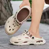 Comércio Exterior 2026 Verão Novo Sapatos de EVA com Furos Personalidade Solado Grosso Tipo Tamanco Respirável Praia Sandálias Fechadas no Dedo Atacado