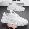Zapatos de Hombre 2025 Nuevo Primavera Transpirable Blanco y Negro Panda Zapatos de Skate Casuales Deportivos para Hombre Suela Gruesa Aumento Malla Zapatos de Moda