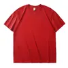 Camiseta de Algodón Manga Corta para Hombre Verano Transpirable Cuello Redondo Camiseta Deportiva Exterior Color Sólido Ropa de Trabajo Comercio Exterior Mayorista