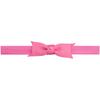 Diadema de Cuero para Niñas con Lazo de Dos Puntas Elástico de Color Sólido de 7 cm, Accesorios para el Cabello, Diadema de Lazo, Corbata de Lazo