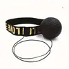 Pelota de Reacción de Boxeo Montada en la Cabeza, Pelota Rápida, Pelota de Entrenamiento de Boxeo, Pelota para Aliviar el Estrés de Pelea, Equipo Deportivo para Fitness al Aire Libre