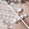 Tiras Longas de Renda Embossadas Yitu Adesivos de Manicure Brancos Simples Doces Puro Desejo Adesivos Decorativos Yt4119