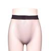 Meia-calça Feminina Veludo Cor Contrastante Borda Estreita Gancho Profundo Seda Transparente Ultra-fina Sexy Tentação plus size