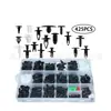 Caja de 425 Piezas de Clips Adecuados para Automóviles Ford y Chevrolet, Remaches de Fijación de Plástico Universales para Paneles de Puerta y Parachoques