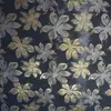 Tela Jacquard de Lujo de Fábrica Hilo Teñido de Alta Precisión Floral Tridimensional Poliéster Chaleco Hanfu Abrigo de Trinchera Ropa de Moda