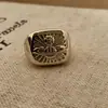 Anillo de Encaje con Diamantes Brillantes, Diseño Minimalista Vintage Hueco, Estilo de Lujo Ligero, Socialité de Nicho, Dulce Estilo Francés, Lleno de Diamantes, Sensación de Alta Gama