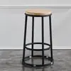 Taburete Alto de Tres Anillos Extra Grueso, Taburete Alto de Barra, Silla Alta para Adultos en Casa, Silla de Mostrador, Taburete Alto de Lujo Ligero para Arcade, Taburete Redondo