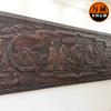 Fabricante de producción de relieve de cobre imitación fibra de vidrio personaje de cobre imitación celebración de cumpleaños personaje de mural de relieve de cobre fundido relieve de personaje
