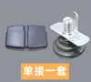 45 tipos de accesorios para mamparas de pantalla 320 piezas de combinación para cabinas de estación de trabajo de escritorio de oficina tira de sellado de aleación de aluminio cubierta de hebilla para pata de mesa