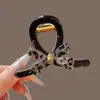 Pinza de pelo coreana de alta gama para mujer, exquisita pinza de tiburón para la parte trasera de la cabeza, pinza de pelo de verano, pasador de estrella de dibujos animados, accesorio para el cabello