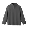 Exportación Transfronteriza Nueva Sudadera para Hombre 300g Huamian Media Cremallera Cuello Alto Pulóver Casual Manga Larga Sudadera para Hombre
