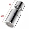 Extensor de Grifo de Cocina Cabezal a Prueba de Salpicaduras Filtro de Ducha Material Completamente de Cobre Cabezal de Ducha con Impulso de Presión Doble Salida de Agua