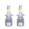 Faro Led para Coche Bombilla Led H1 H7 Luz Baja C6 Faro Led de Moto 360 Grados Faro de Tres Colores H4