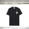 Nuevo Producto de Comercio Exterior: Camiseta de manga corta Casablanca con un cuello redondo único y el logotipo de letra impreso de la Puerta de las Ilusiones