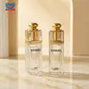 Botella de Esencia Xinmei Versión Q para Mujer 3ml Botella de Vidrio Portátil Botella Recargable Perfume de Viaje Botella de Vidrio Transparente