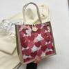 Bolsas para Fiambreras Bento al por Mayor en Stock para Mujeres 2026 Bolsas Tote para Salidas de Verano Estilo Japonés Bolsas de Lino de Mano para Niñas
