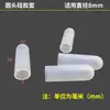 Capa de silicone manga de borracha resistente a altas temperaturas revestimento spray roscado manga protetora pintura de tubo revestimento em pó mangueira de borracha de silicone M20M30M40