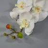 Flor artificial Phalaenopsis de 9 cabezas personalizada adornos de decoración del hogar ramo exhibición de inauguración de casa flor artificial