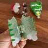 Nuevo Clip Navideño Copo de Nieve Árbol de Navidad Papá Noel Accesorios para el Cabello Brillo Fino Atmósfera Festiva Pinza para el Cabello de Niña