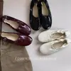 Mocasines cómodos de suela blanda únicos para mujer, nuevos zapatos de ballet, planos sin cordones con lazo, versátiles 2026