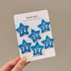 Lindos pasadores de estrella para niños, pasadores de pelo de alta gama y exquisitos, pinzas laterales dulces para bebé, pinzas de dibujos animados para flequillo