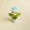 Girassol Acabado Planta em vaso Tecido à mão Buquê de flores Terminado Flor Eterna Dia dos Professores Dia das Crianças Presente Mercado Noturno Stall